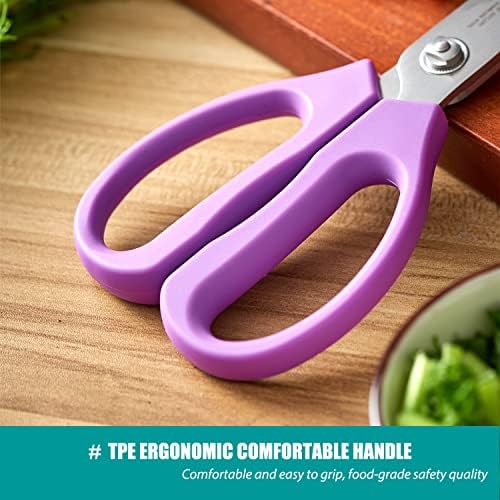 KUNIFU Detachable Kitchen Scissors, Black
