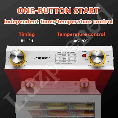 Commercial Food Dryer Machine, 18 Stainless Steel Trays