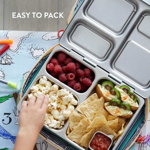 PlanetBox Launch Stainless Steel Lunchbox Replacement - Brushed