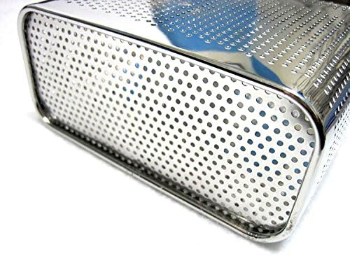 Stainless Steel Cutlery Utensil Holder (Medium Square) Chopsticks