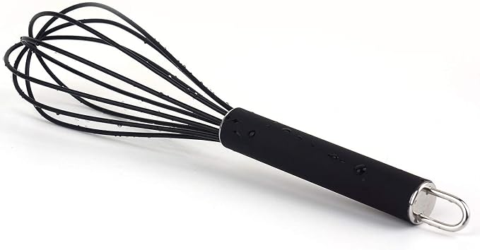 GorGin high temperature and easy to clean silicone whisk, 10 inch, grip good - Image 8