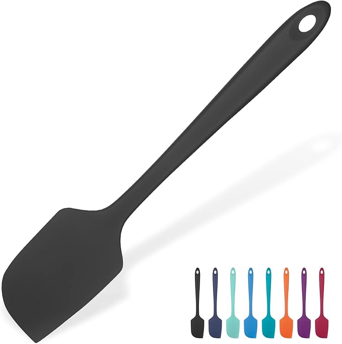 Heat Resistant Silicone Large Spatula: U-Taste 600ºF High Heat Flexible 11.38in by U-Taste