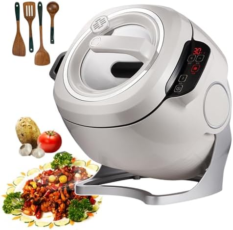 Auto Drum Cooking Machine, 2000W, 6L Pot Capacity
