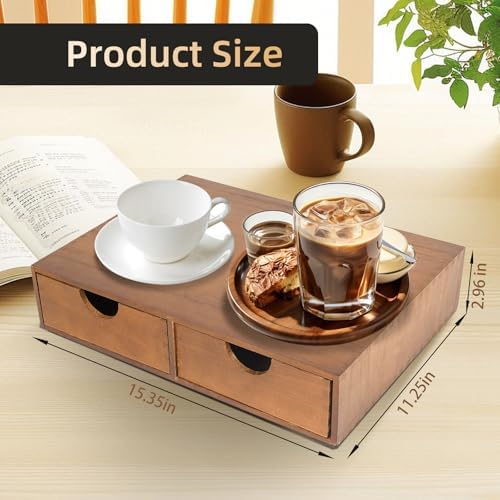 Wooden Coffee Pod Holder Drawer, K Cup Organizer Storage Box, 30 Pods