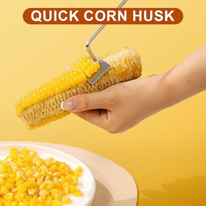 2 Packs Corn Peeler for Corn on the Cob, 2026 Upgraded Corn Stripper for Corn - Image 6