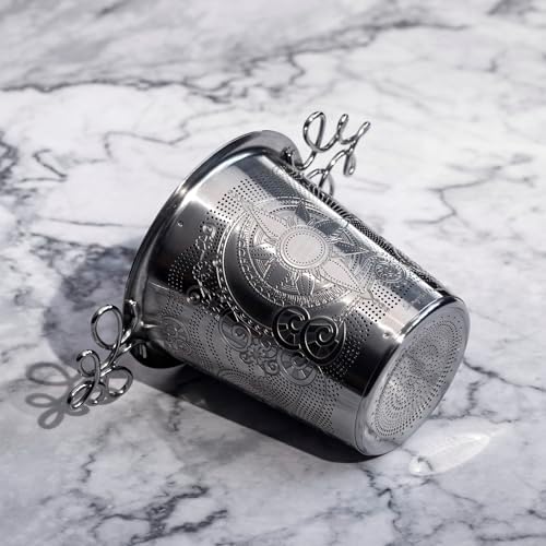 Luxury Tea Strainer Set - Stainless Steel Infuser with Diamond