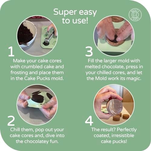 Benty Cakes – The Original Cake Puck Mold Set – Better than a Cake