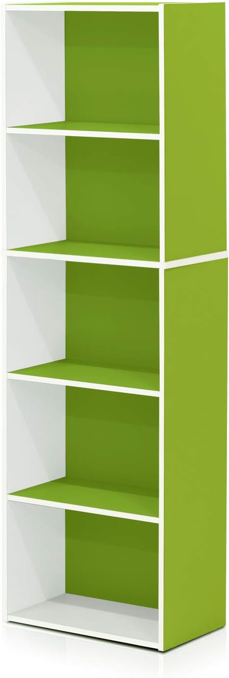 Furinno LUDER Book Shelf, 5-Tier Bookshelf, Bookcase - Image 6