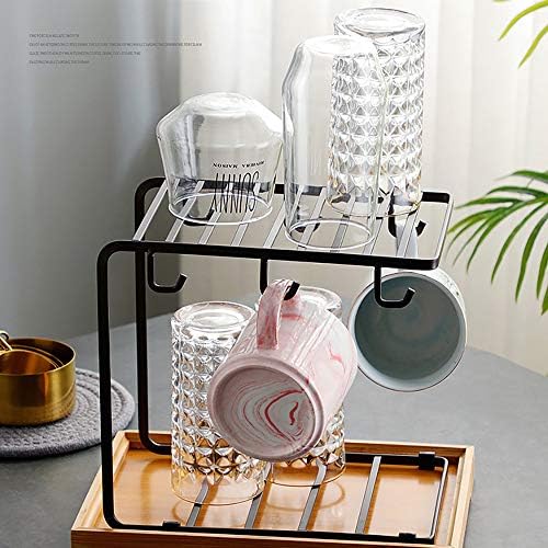 Hedume 2 Pack Metal Wire Tree Stand for Mug, Countertop or Pantry