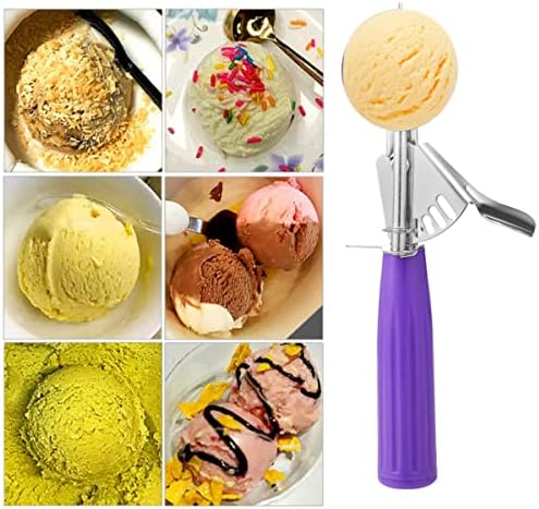HOMURE H Ice Cream Scoop Set, 3 PCS Cookie Scoops, Disher, Muffin