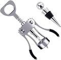 Foho Best Wing Corkscrew Wine Bottle Opener Luxury Waiter Corkscrew by FOHO