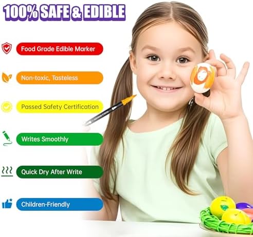 14 Pcs Edible Markers for Food Decorating