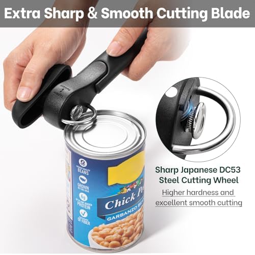 Beneno Side Cut Manual Can Opener, Smooth Cut with No Sharp Edges