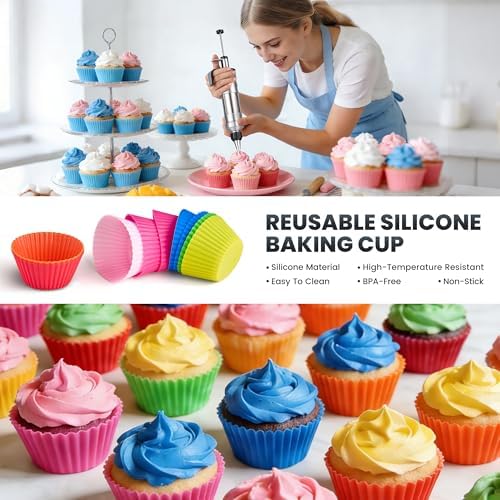 Cake Decorating Kit -18Pcs Cake Decorating Syringe Set, Frosting Gun
