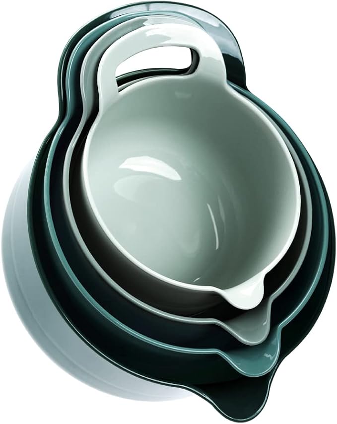 BoxedHome 4 Pack Nesting Mixing Bowl by BoxedHomeProducts