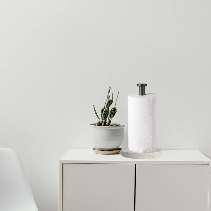Paper Towel Holder Countertop, Standing Paper Towel Roll Holder - Image 8