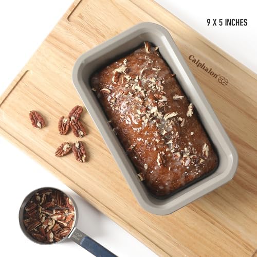 Calphalon Legacy 9 x 5 Inch PFA Free Nonstick Loaf Pan Baking Dish in