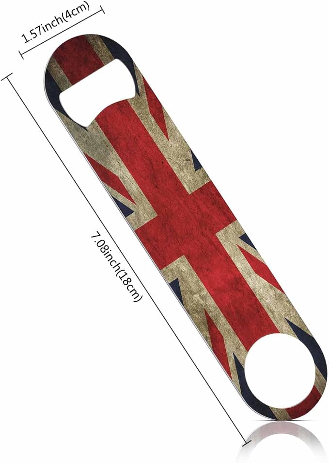 United Kingdom Flag Stainless Steel Bottle Opener Uk British National Flags - Image 2