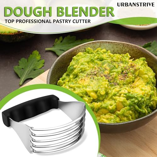 Urbanstrive Large Pastry Cutter Tool, Top Professional Pastry Blender