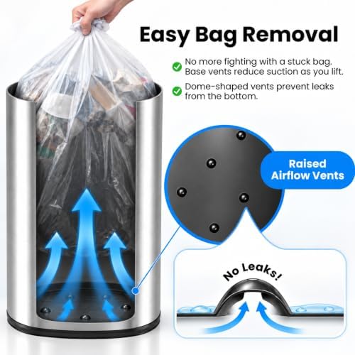 iTouchless 24 Gallon Motion Sensor Trash Can