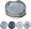 Ceramic Spoon Rest for Stove Top, Spoon Holder Set of 4 Kitchen