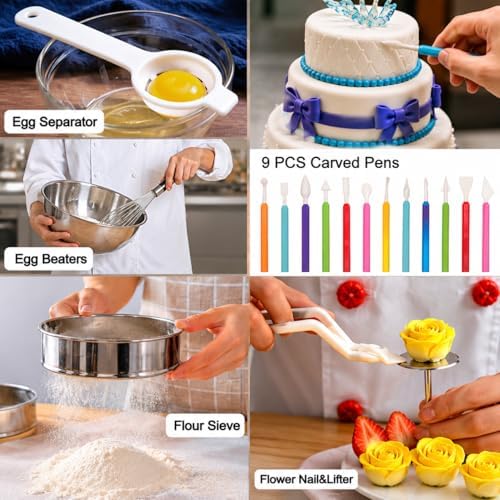 567 PCS Cake Decorating Kit