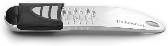 KitchenArt Stainless Steel Pro Adjust-A-Tablespoon, Adjustable Tablespoon by KitchenArt