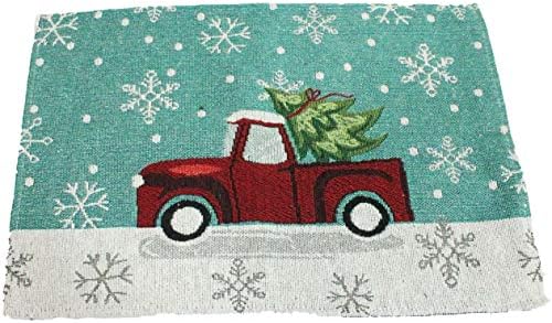 Christmas Placemat and Christmas Kitchen Towel, Kitchen Decor Set