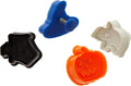 Ateco 1992 Halloween Themed Plunger Cutters, Spring-loaded Handle, Food Safe by Ateco