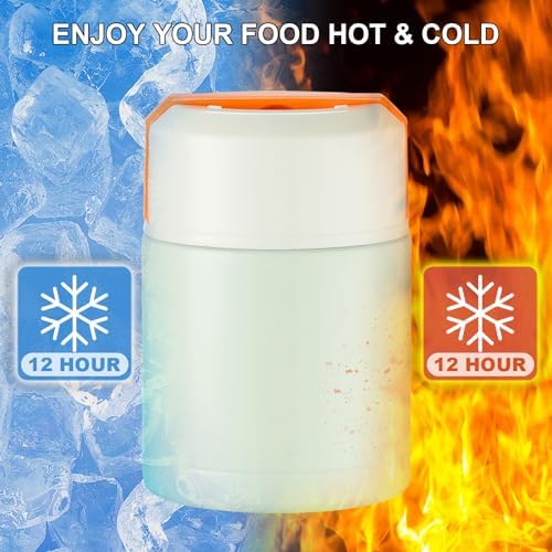 PARACITY Soup Jar for Hot Food for Adults, 27 oz, 316 Stainless Steel