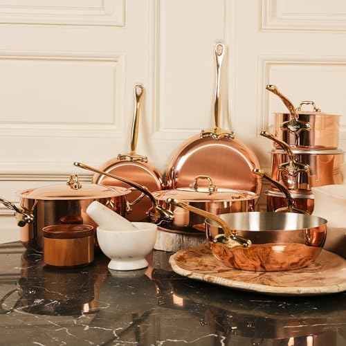 Mauviel M'Heritage 150 B 1.5mm Polished Copper & Stainless Steel