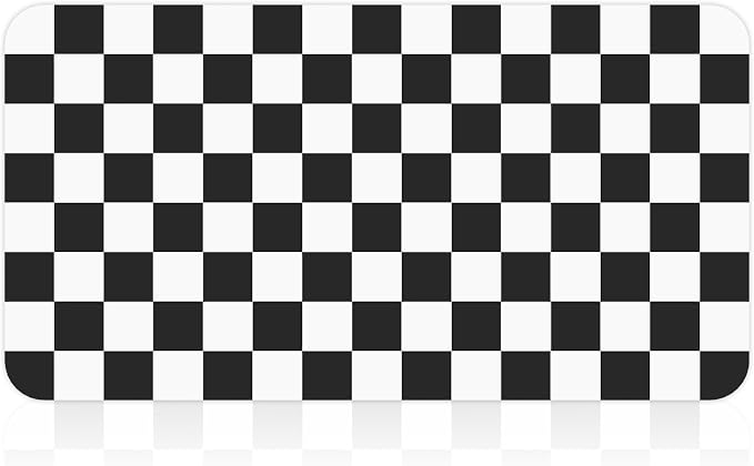 17" x 32" Checkered Dish Drying Mat - Image 9