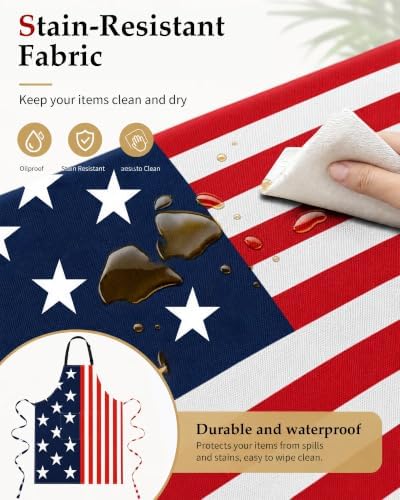 Adjustable Bib Apron with 2 Pockets Cooking Kitchen Chef