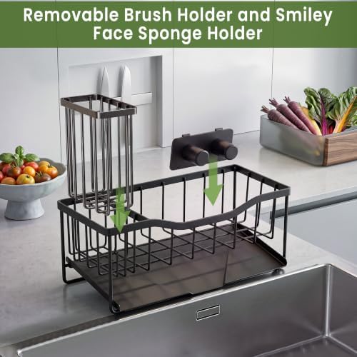 Fssvcd Kitchen Sink Caddy Organizer, Sponge Holder