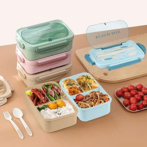 Bento Box for Adult, 1200 ML Lunch Containers for Adults, LeakProof