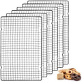 6Pcs 16x10 Inch Cooling Racks, Stainless Steel Baking Rack with