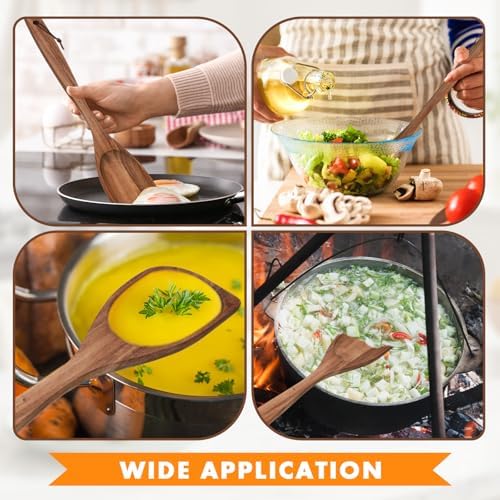 FillTouch 24 Inch Large Wooden Spoon for Cooking