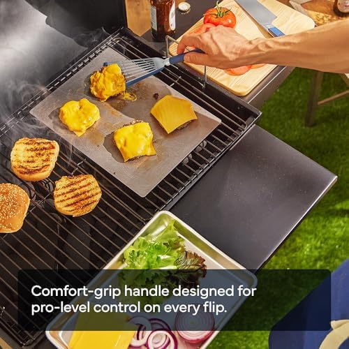 Misen Fish Silicone Spatula - Slotted Turner for Cooking - Perfect for