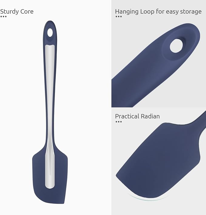 Heat Resistant Silicone Large Spatula: U-Taste 600ºF High Heat Flexible 11.38in - Image 6