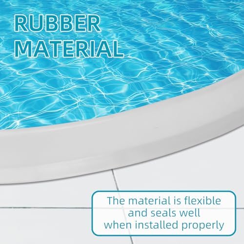 2'' High Shower Threshold Water Dam, Collapsible Water Splash Guard