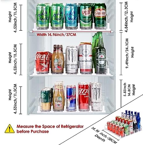 Automatic Soda Can Organizer for Refrigerator