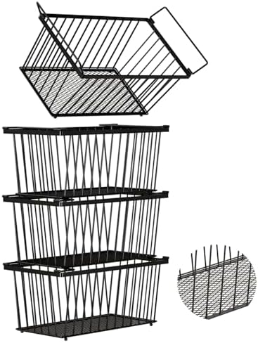 Freezer Organizer Bins, 4 Pack, 7 Cu.Ft.