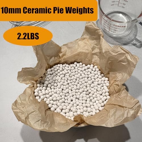 Ceramic Pie Weights, 10mm, 2.2 LBS