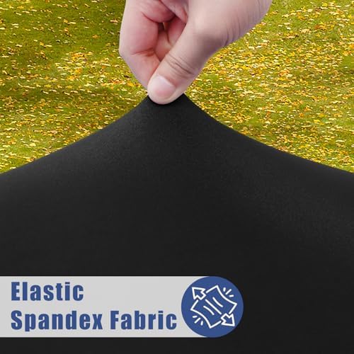 Moosfor 2 Pack Rectangle Spandex Fitted Table Cloth, 6FT Elastic