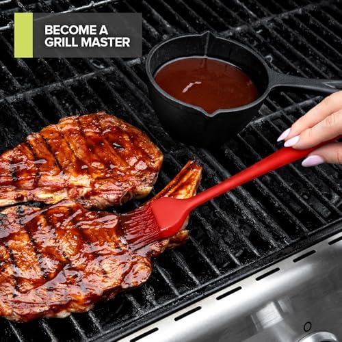 Modern Innovations Cast Iron Melting Pot for Grill Cooking, Basting Pot, Saucepan, Simmer Sauce and Butter, Small Pot, Mini Bowl for Sauces