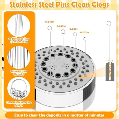 80 Pcs Shower Head Cleaning Tool Set