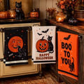 Tudomro 3 Pack Vintage Halloween Kitchen Towels, 18x28inch, Cotton