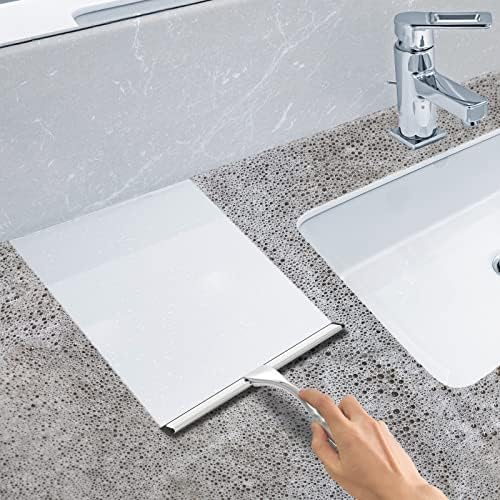 Stainless Steel Shower Squeegee for Glass, 10 Inch