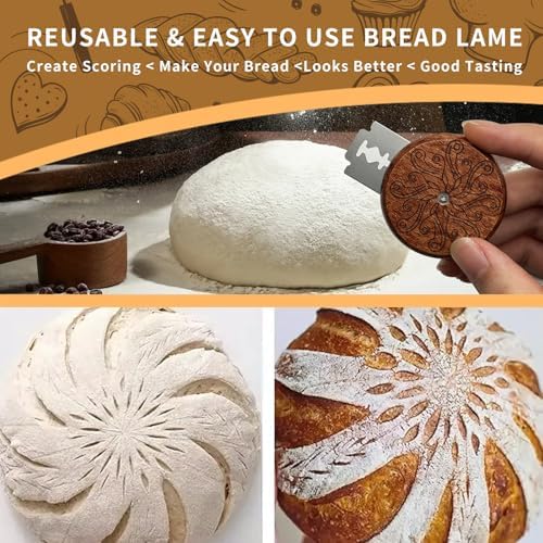 Hand Crafted Bread Lame Sourdough Scoring Tool - Sourdough Starter Kit