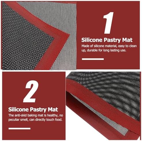 Silicone Baking Mat Nonstick Heat Resistant Liner for Pastry Makers